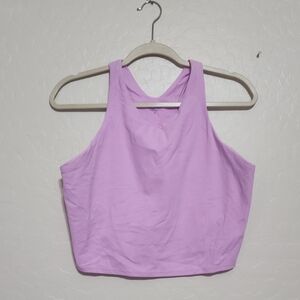 Athleta Light Pink Crop Top
